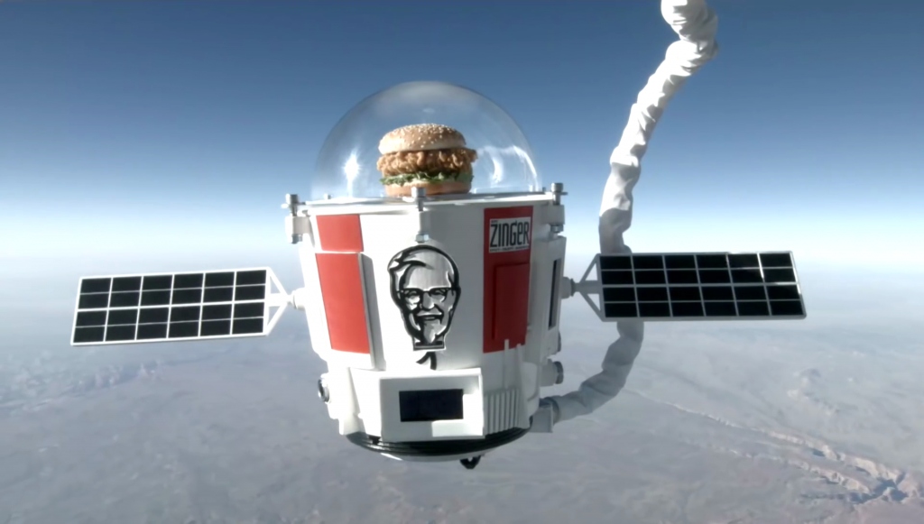 ZingerBurgerInSpace